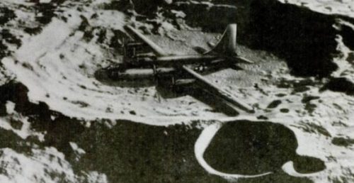 WWII Bomber On Moon Stolen By China