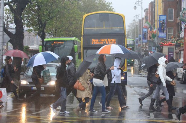 Kerryman Delighted It’s Raining In Dublin