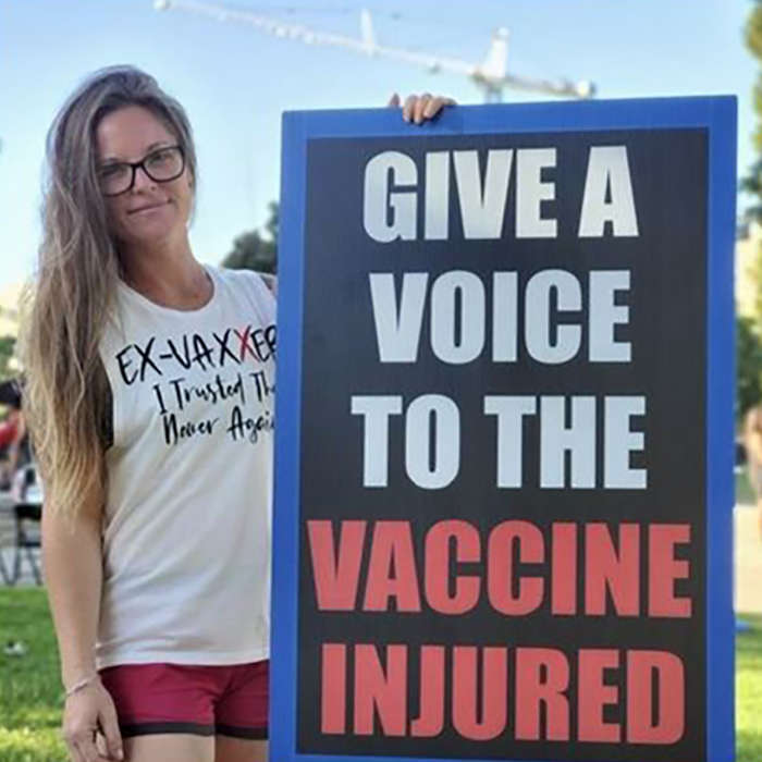 Woman Who Was ‘Proud To Be Unmasked, Unmuzzled And Unvaccinated’, Muzzled For Ever Now